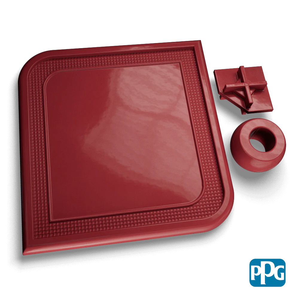Small Batch PPG Powder Coatings AG RED