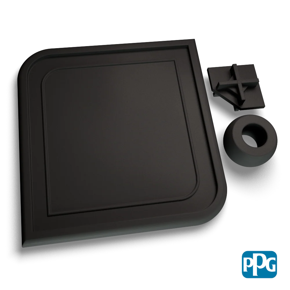BLACK TEXTURE Powder Coating