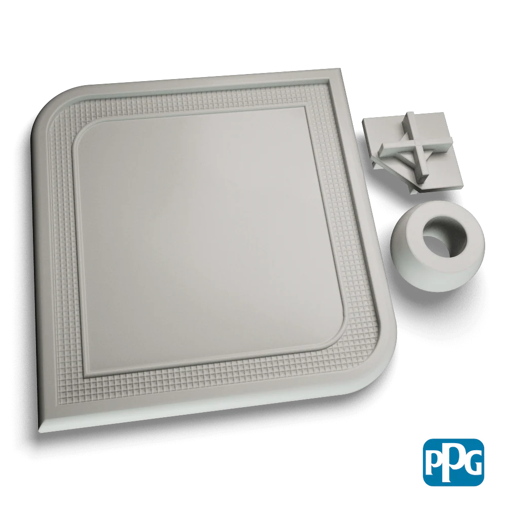 Small Batch PPG Powder Coatings ASA 70 GRAY
