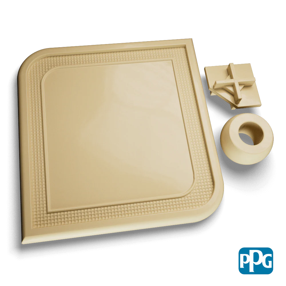 Small Batch PPG Powder Coatings RAL 1000 GREEN BEIGE