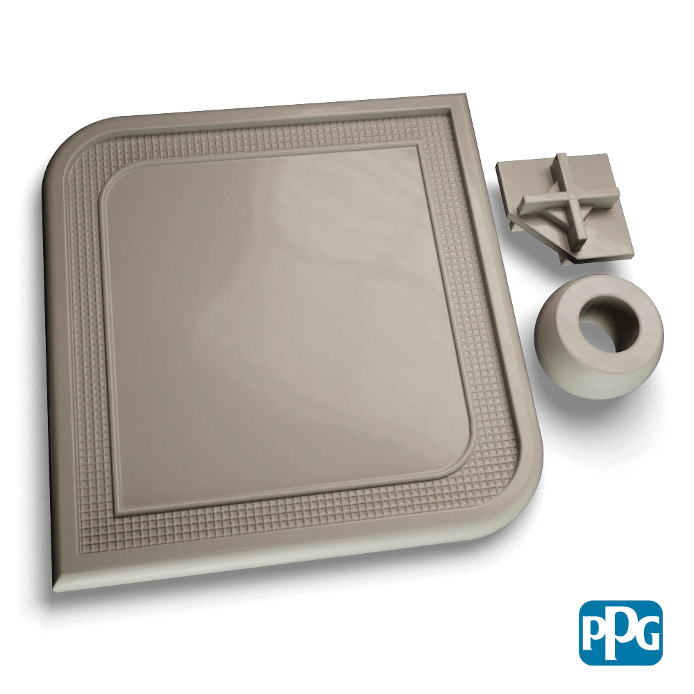 Small Batch PPG Powder Coatings RAL 7030 STONE GRAY AAMA 04