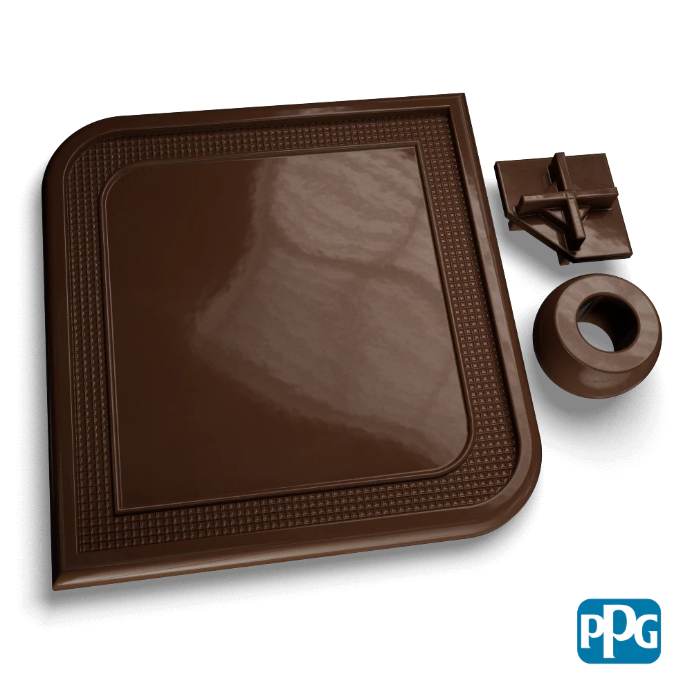 Small Batch PPG Powder Coatings RAL 8014 SEPIA BROWN