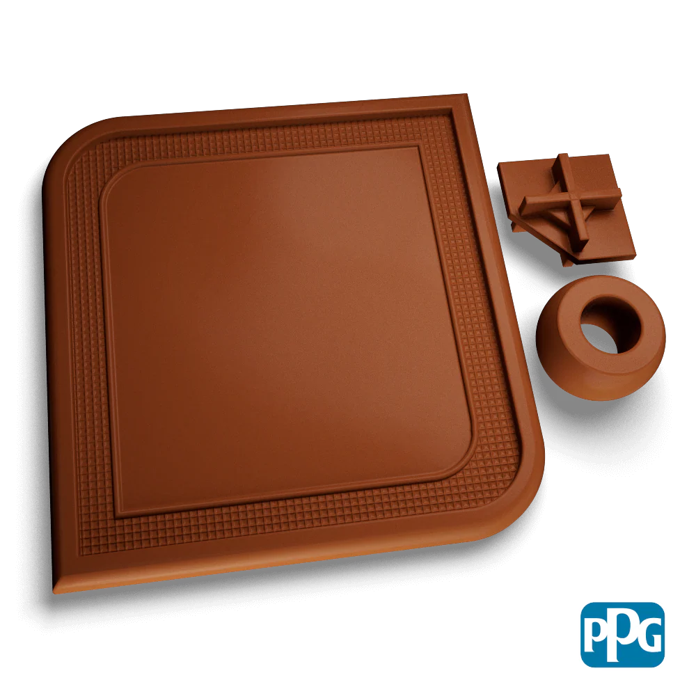 RAL 8003 CLAY BROWN MATTE AAMA 04