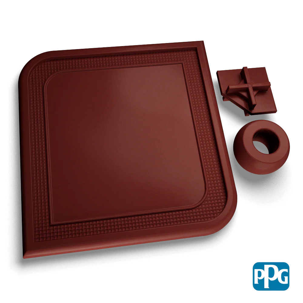 RAL 8012 RED BROWN MATTE AAMA 04