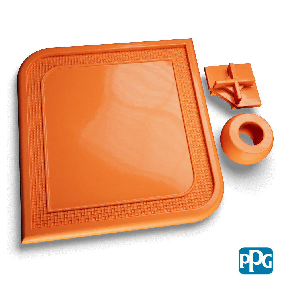 Small Batch PPG Powder Coatings RAL 2003 PASTEL ORANGE