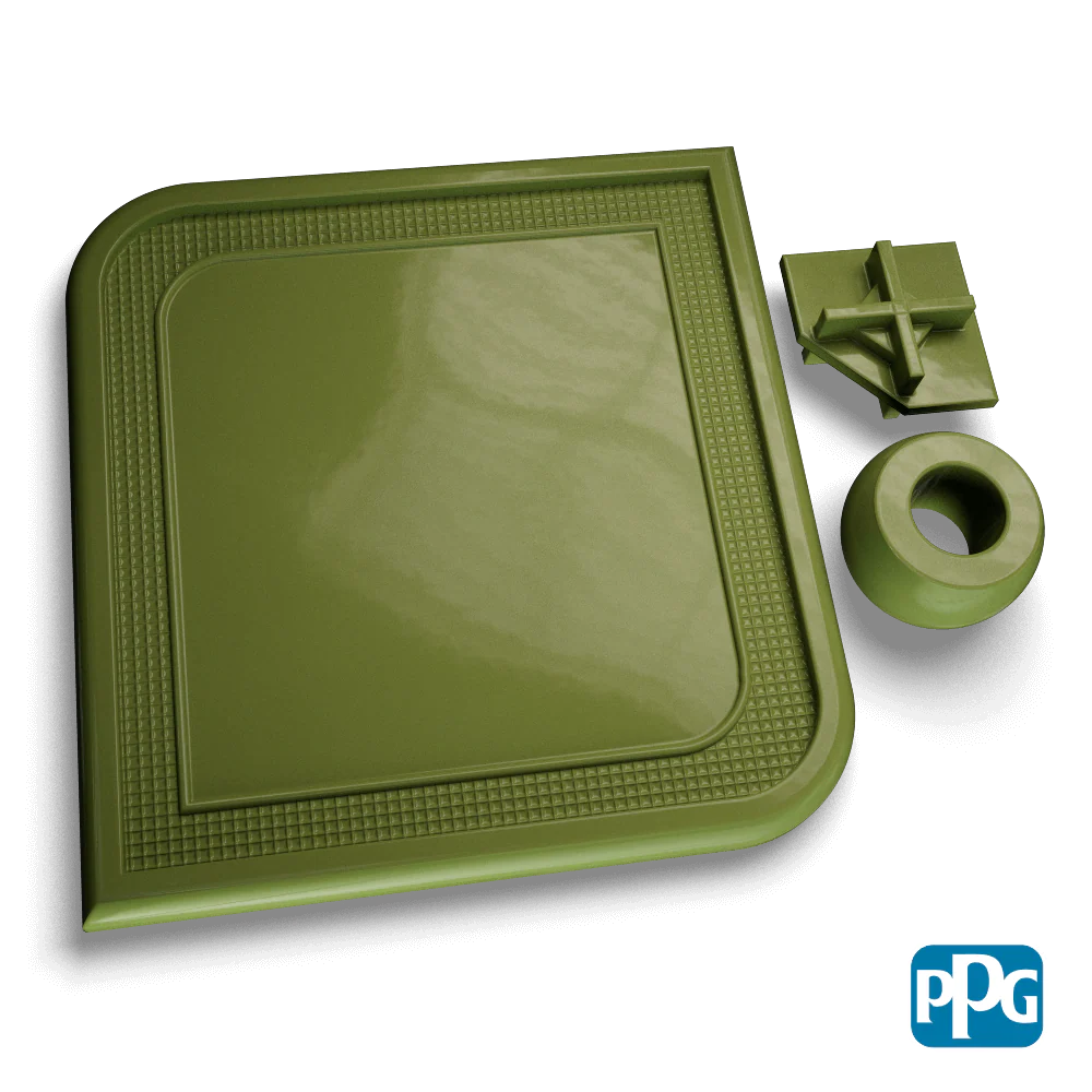 RAL 6025 FERN GREEN Powder Coating