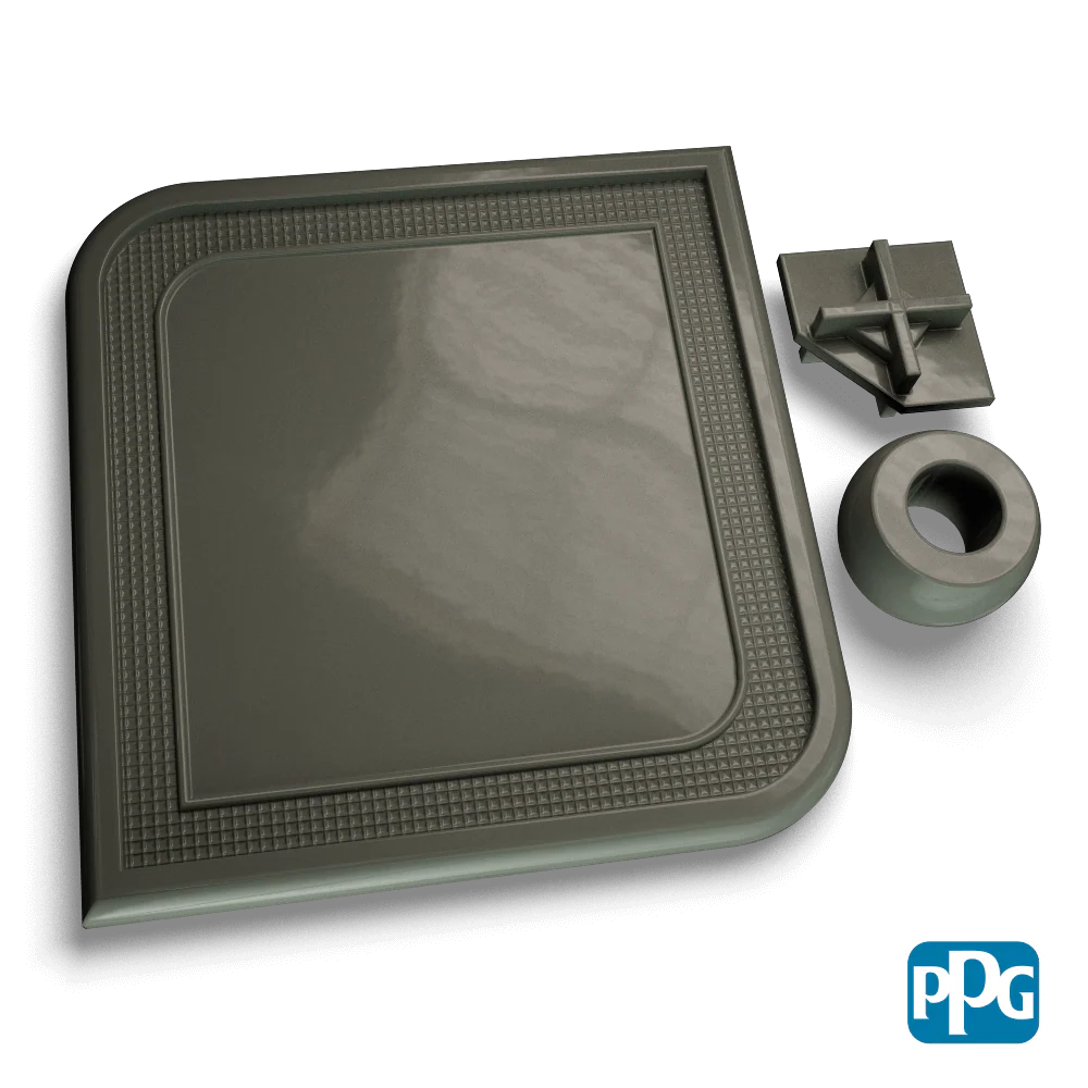 RAL 7010 TARPAULIN GRAY Powder Coating