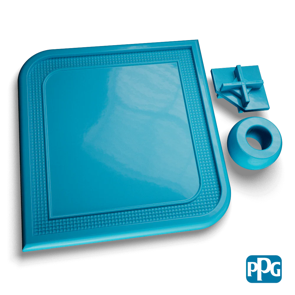 Small Batch PPG Powder Coatings RAL 5012 LIGHT BLUE