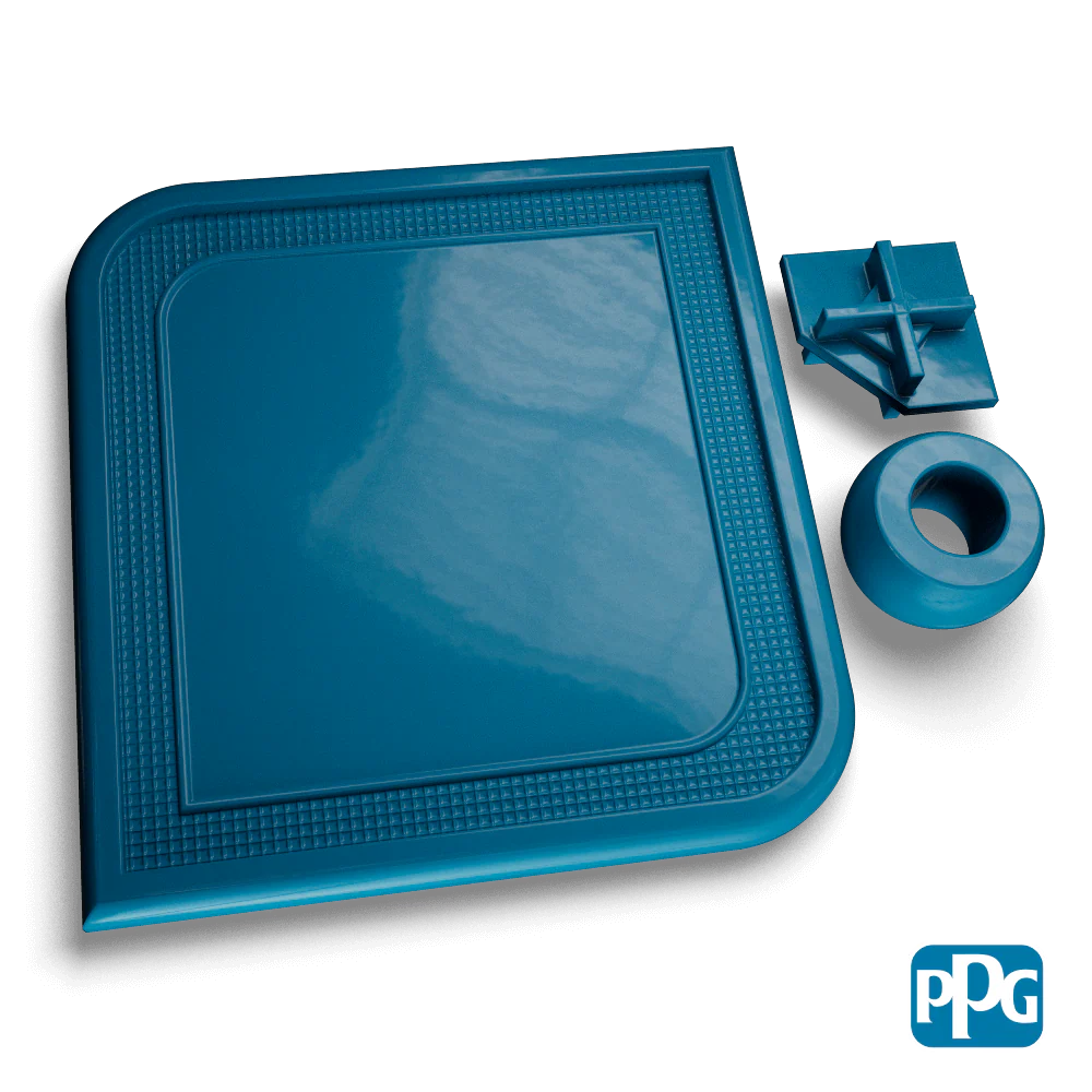 Small Batch PPG Powder Coatings RAL 5019 CAPRI BLUE