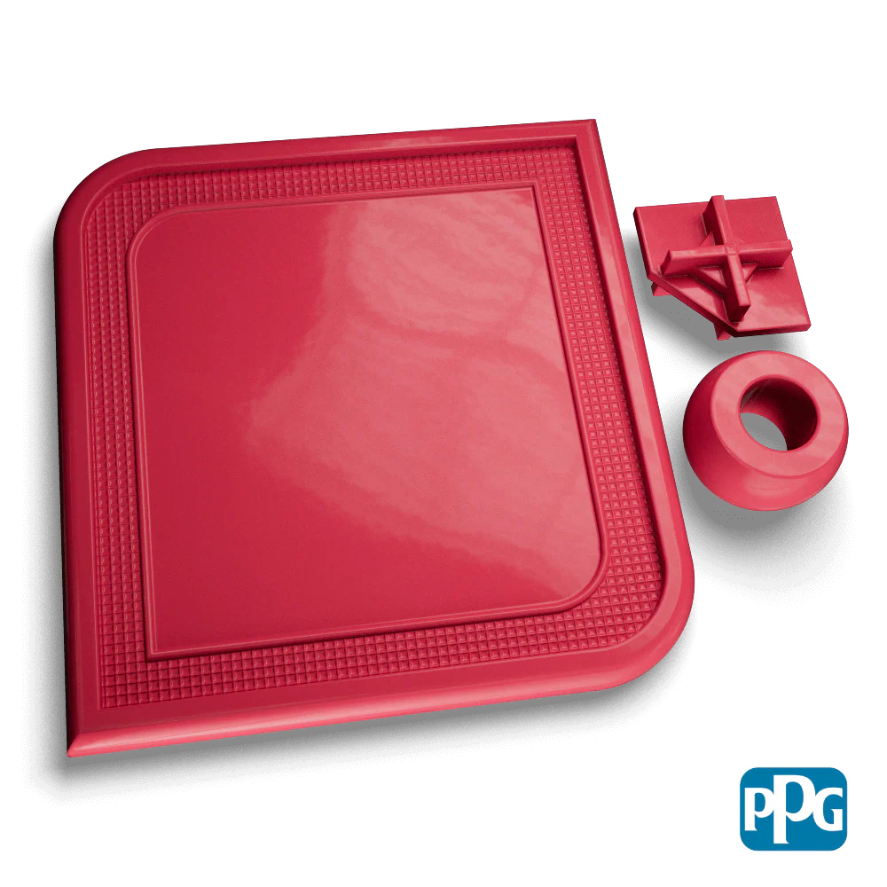 RAL 3018 STRAWBERRY RED Powder Coating