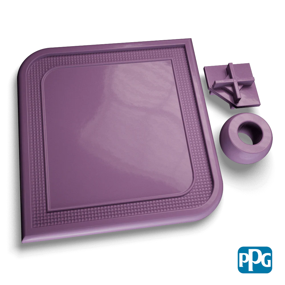 RAL 4001 RED LILAC Powder Coating