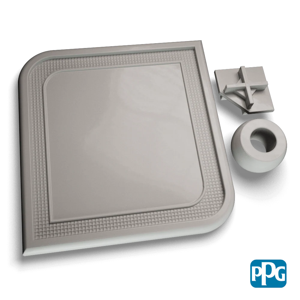 RAL 7004 SIGNAL GRAY AAMA 04 Powder Coating