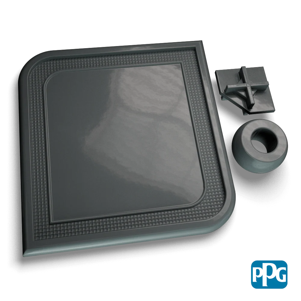 RAL 7011 IRON GRAY Powder Coating
