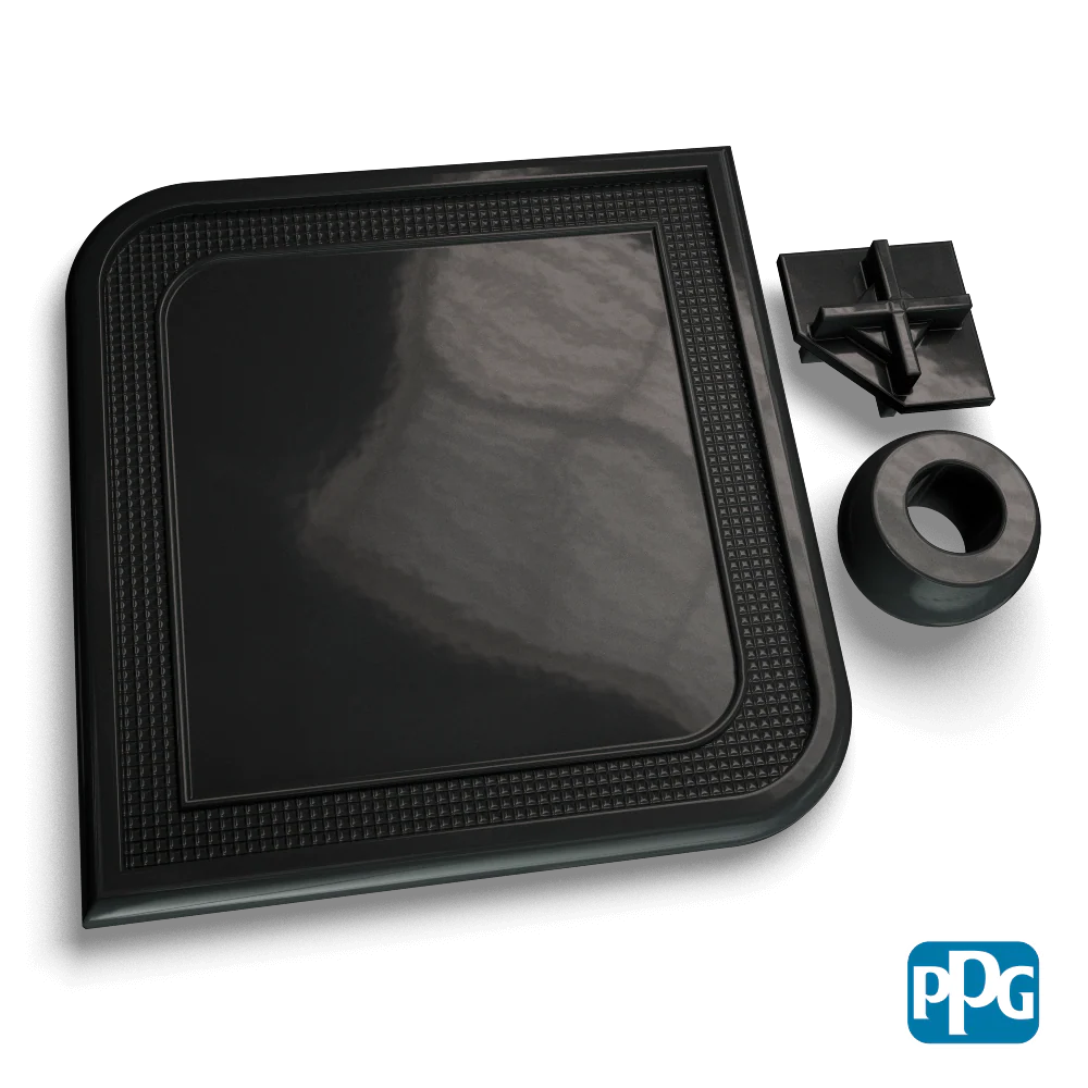 Small Batch PPG Powder Coatings RAL 7021 BLACK GRAY