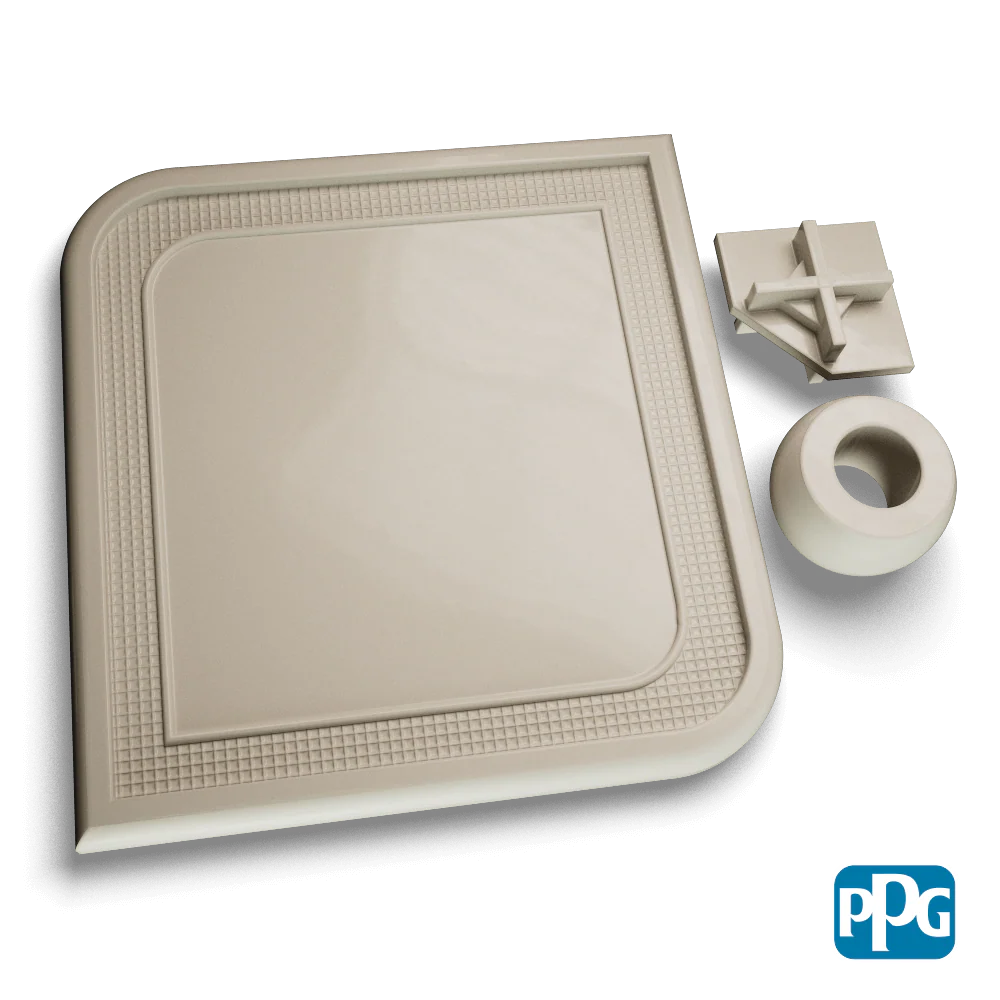 RAL 7032 PEBBLE GRAY AAMA 04 Powder Coating