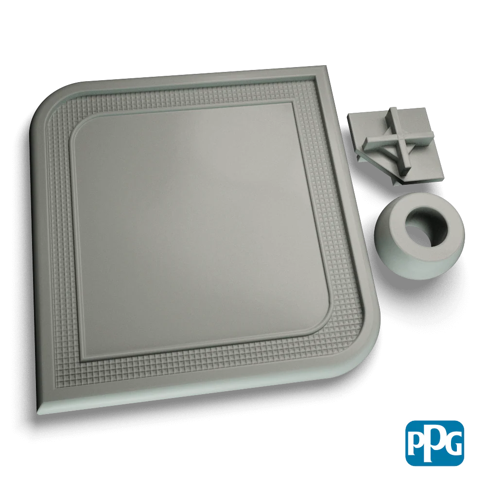Small Batch PPG Powder Coatings ANSI 61 GRAY S0-7001