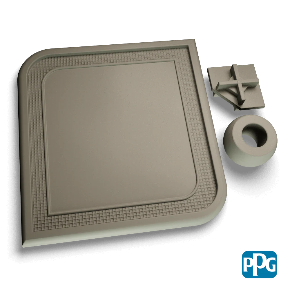 RAL 7023 CONCRETE GRAY MATTE AAMA 04