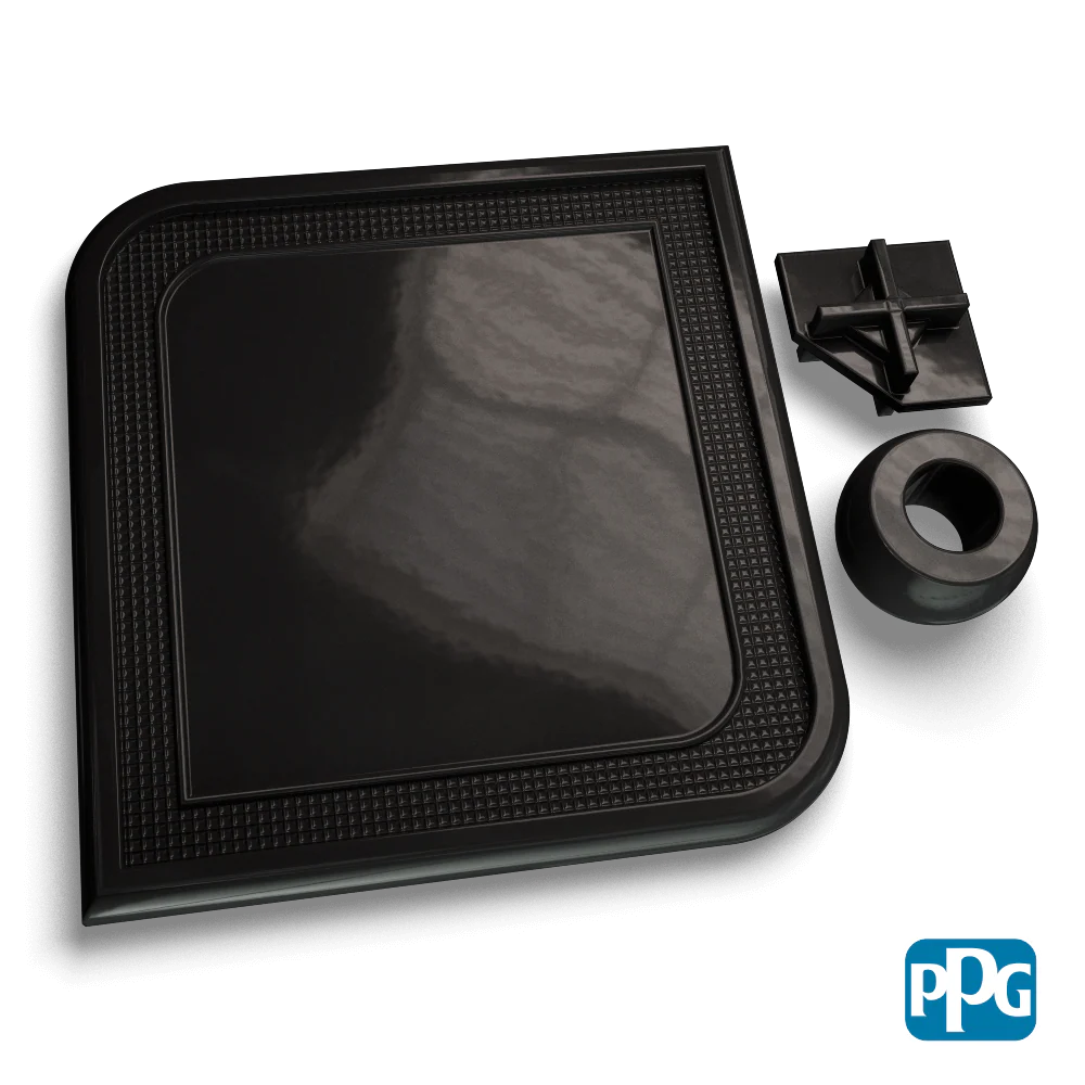 RAL 9004 SIGNAL BLACK AAMA 04 Powder Coating