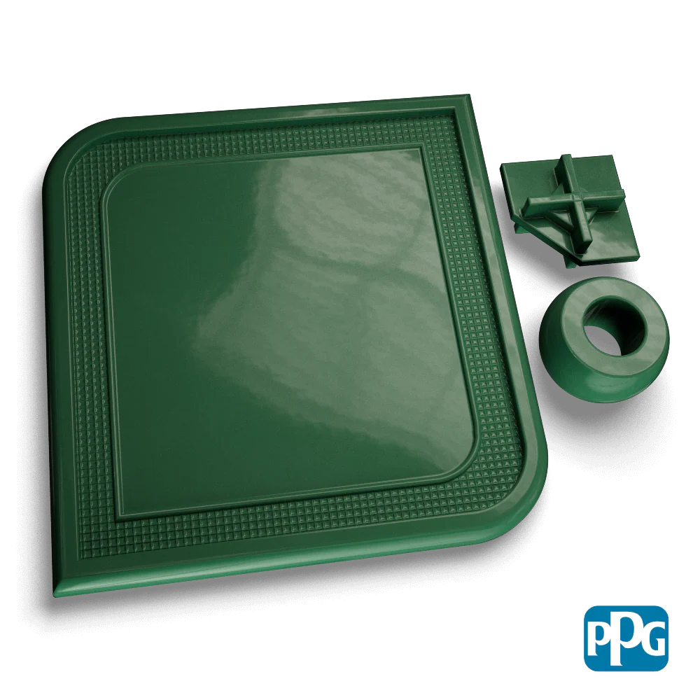 Small Batch PPG Powder Coatings EVERGREEN