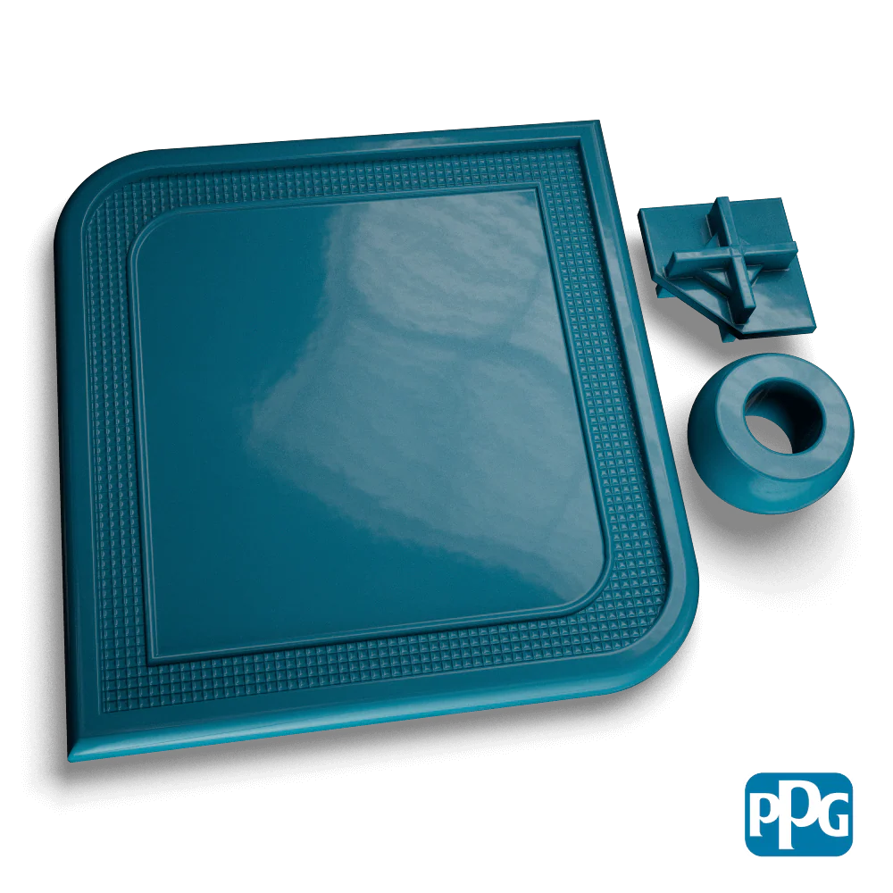 RAL 5009 AZURE BLUE