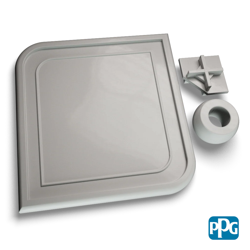 DARK GREY PRIMER Powder Coating