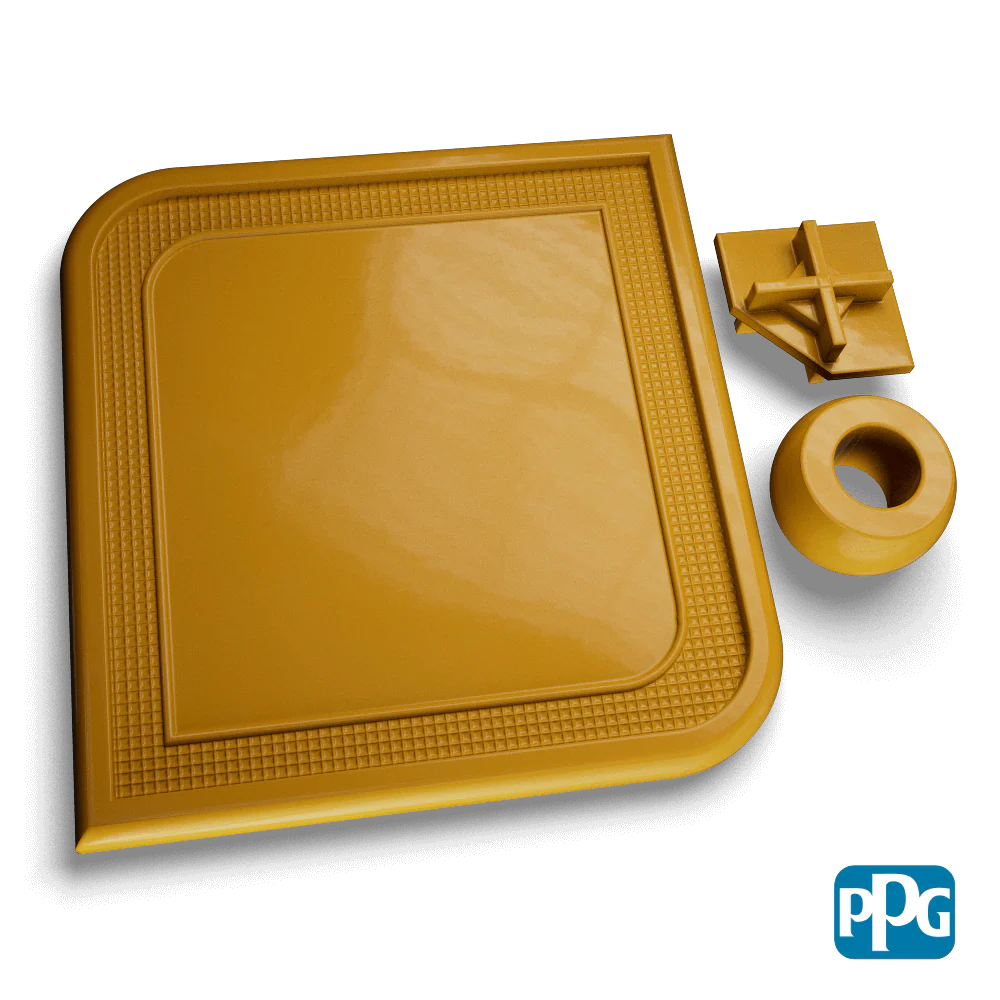 RAL 1027 CURRY Powder Coating