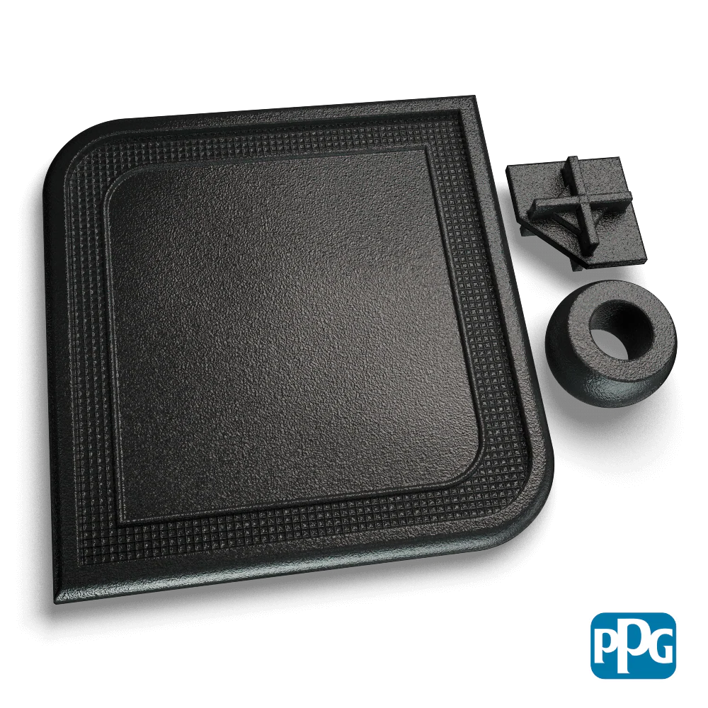 RAL 7021 BLACK GRAY TEXTURE AAMA 04