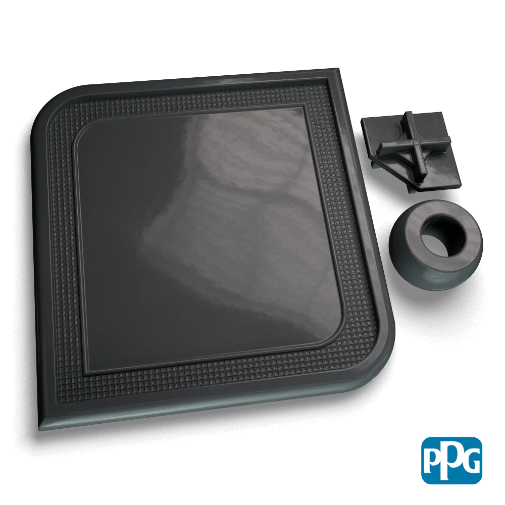 RAL 7024 GRAPHITE GRAY Powder Coating