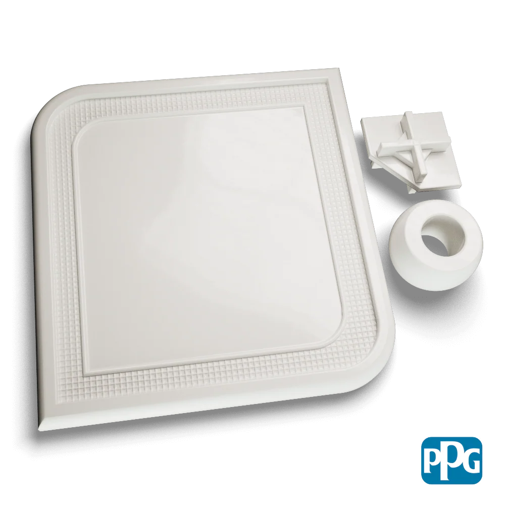RAL 9003 SIGNAL WHITE AAMA 04 Powder Coating